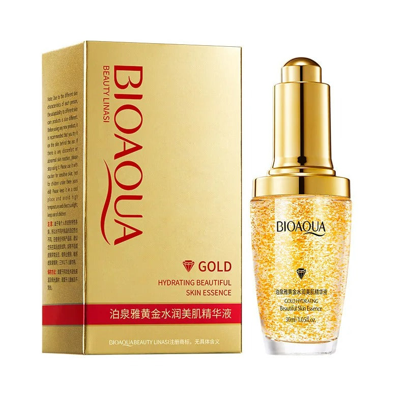 BIOAQUA Gold Hydrating Beautiful Skin Essence Serum (30ml)