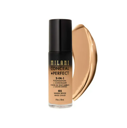 Milani Conceal + Perfect 2-in-1 Foundation and Concealer (30ml)