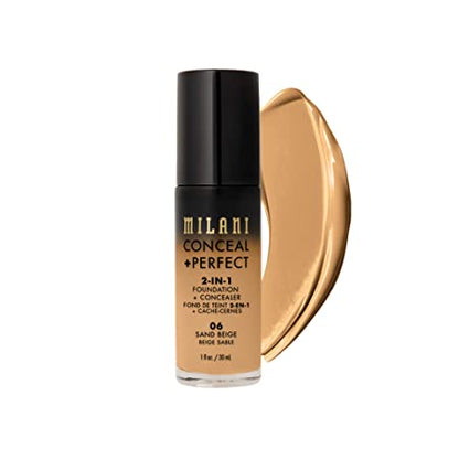 Milani Conceal + Perfect 2-in-1 Foundation and Concealer (30ml)