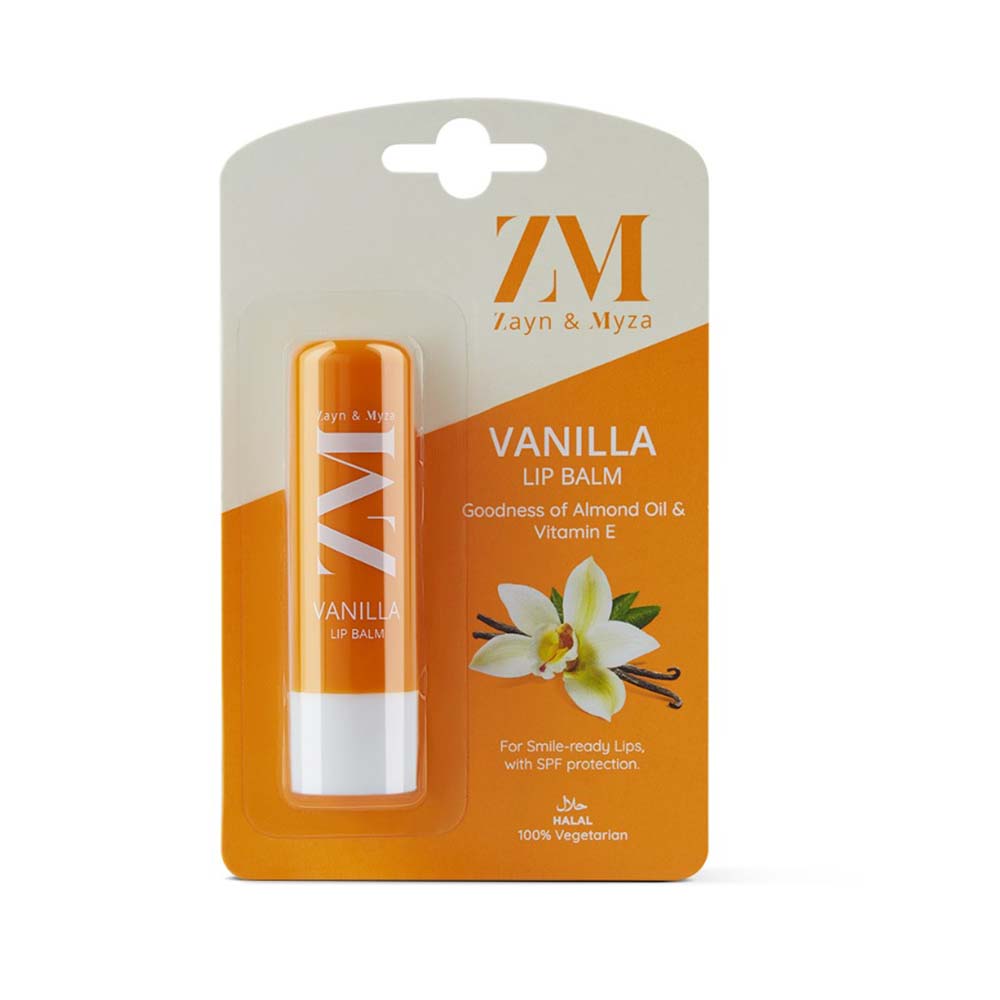 Zayn &amp; Myza Moisturizing Lip Balms Vanilla &amp; Cherry - Pack of 02