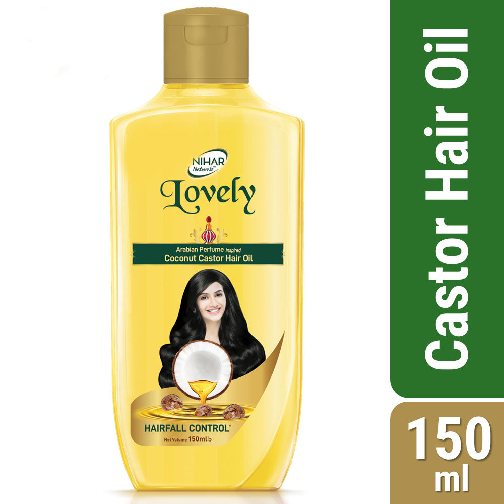 Nihar Lovely Coconut Castor Hair Oil