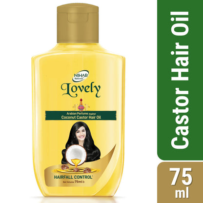 Nihar Lovely Coconut Castor Hair Oil