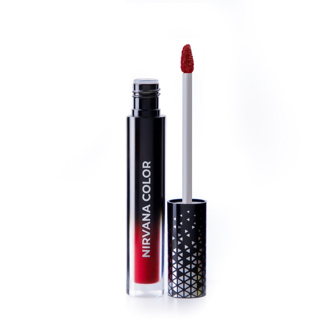 Nirvana Color Liquid Matte Lipstick - Wild Red (4gm)