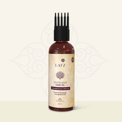 Lafz Essential Onion And Black Seed Hair Oil