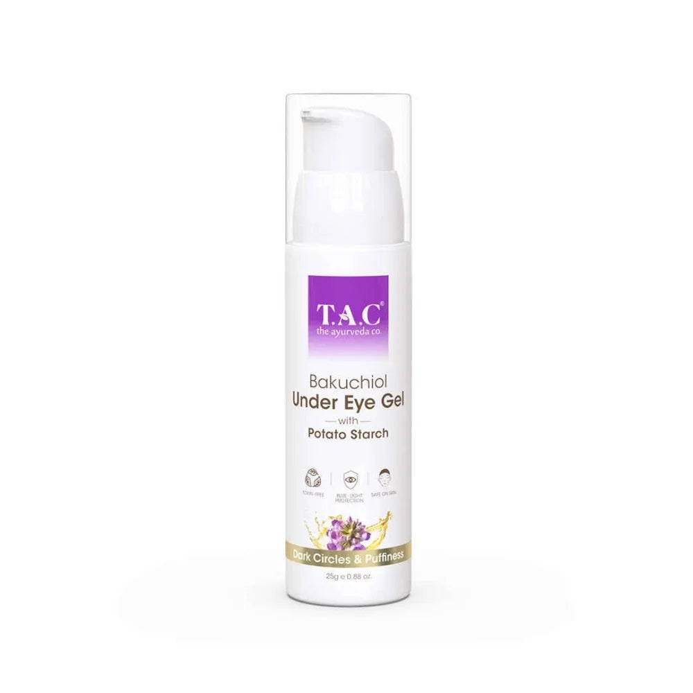 TAC - The Ayurveda Co. Bakuchiol Under Eye Gel With Potato Starch (25gm)