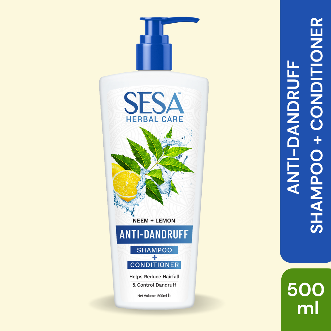 SESA Anti-Dandruff Shampoo + Conditioner (500ml)