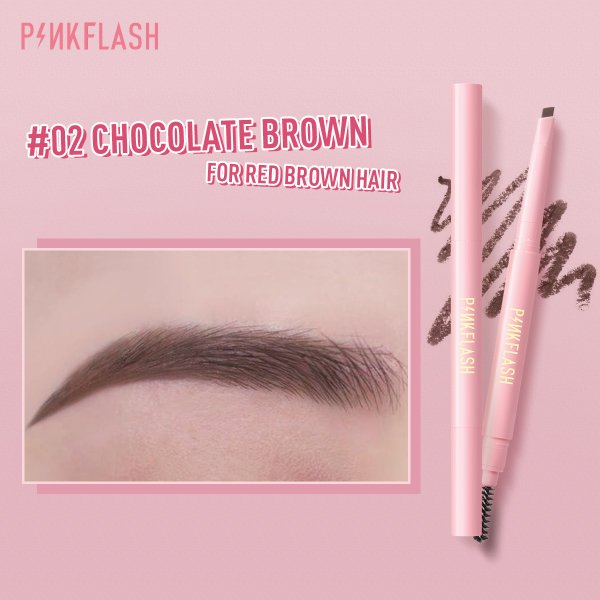 E09 - PINKFLASH Waterproof Auto Eyebrow Pencil