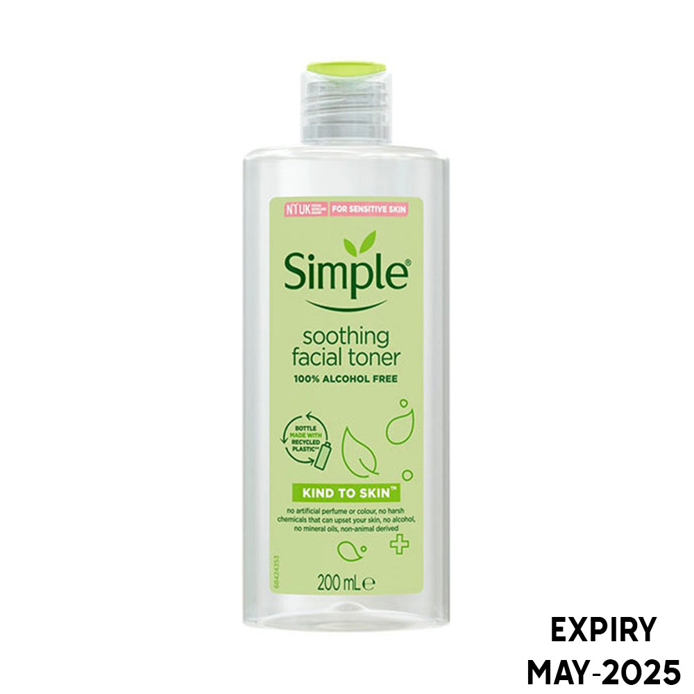 Simple Kind To Skin Soothing Facial Toner (200ml)