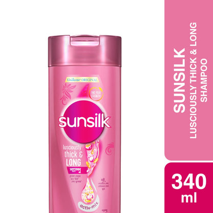 Sunsilk Lusciously Thick and Long Shampoo (340ml)