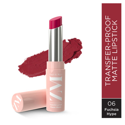 Zayn &amp; Myza Transfer-proof Power Matte Lipstick (3.2g)