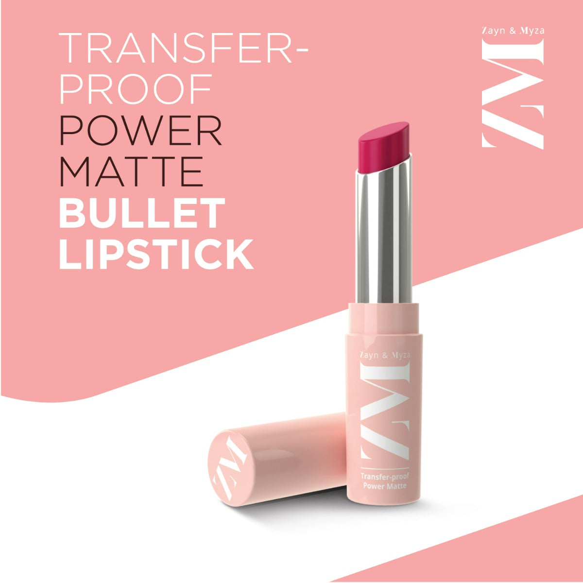 Zayn &amp; Myza Transfer-proof Power Matte Lipstick (3.2g)- Cherry Nectar