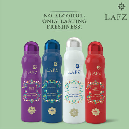 Lafz No Alcohol Perfume (160ml) - Faith