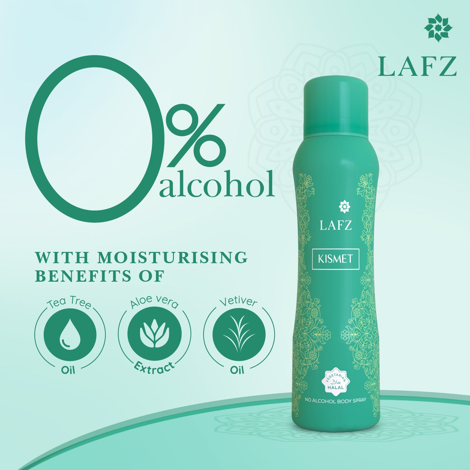 Lafz No Alcohol Perfume (160ml) - Kismet