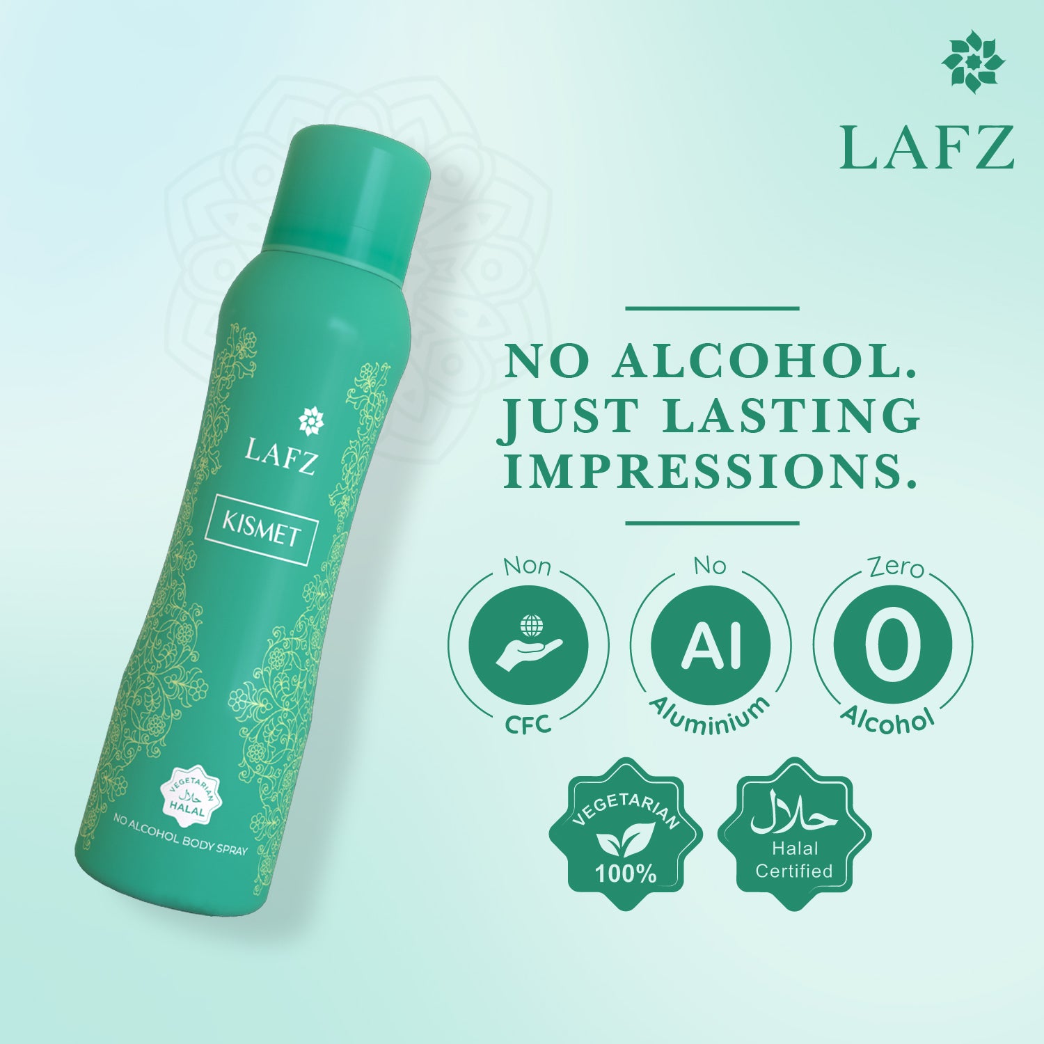 Lafz No Alcohol Perfume (160ml) - Kismet