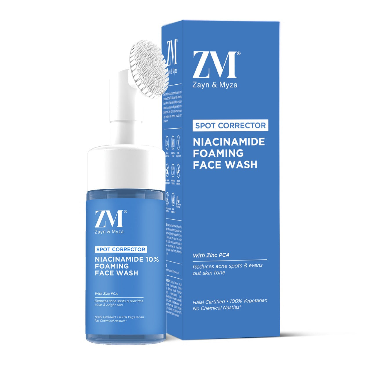 Zayn &amp; Myza Niacinamide Foaming Face Wash with Zinc PCA (100ml)