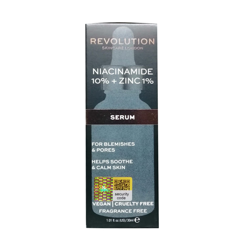 Revolution Skincare 10% Niacinamide and 1% Zinc Blemish &amp; Pore Serum (30ml)