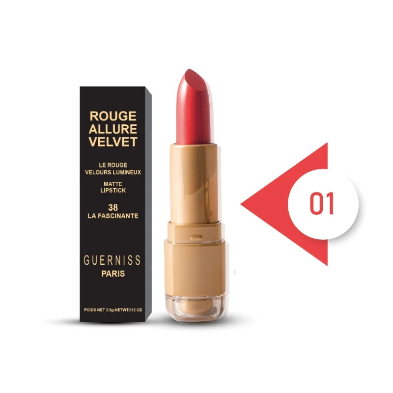 Guerniss Velvet Matte Lipstick (3.5gm)