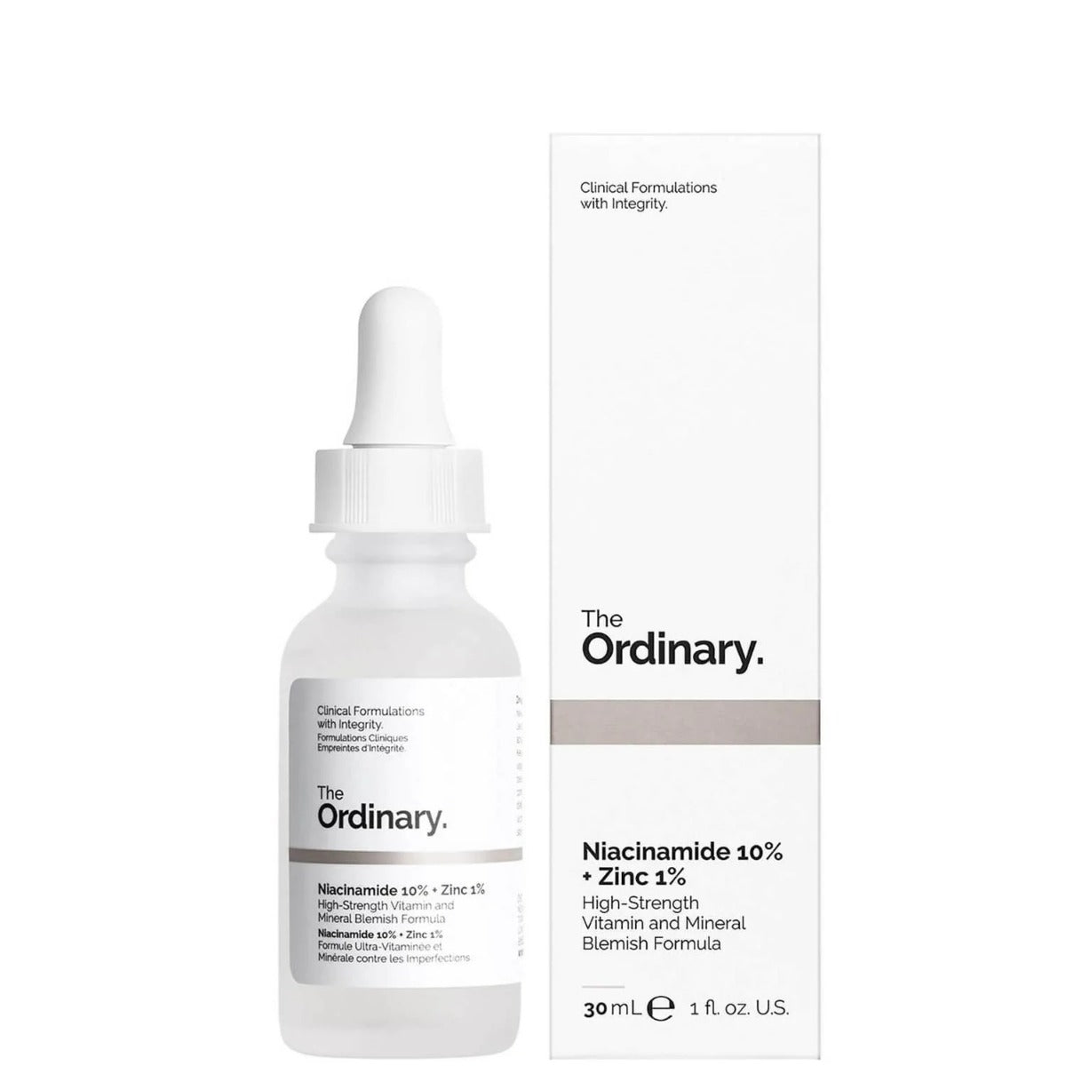 The Ordinary Niacinamide 10% + Zinc 1% Oil Control Serum (30ml)