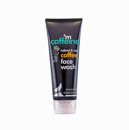 mCaffeine Naked and Raw Coffee Face Wash (100ml)