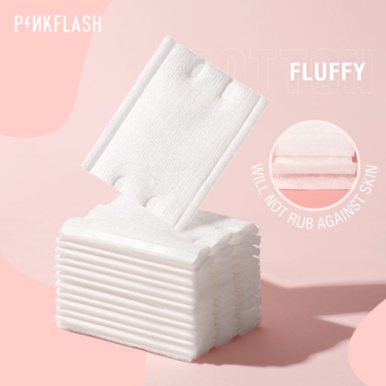 T03 - PINKFLASH Makeup Removal Cotton Pad (40 Pcs)