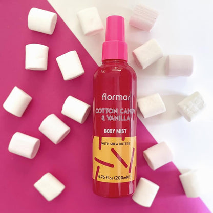 Flormar Body Mist Cotton Candy and Vanilla (200ml)