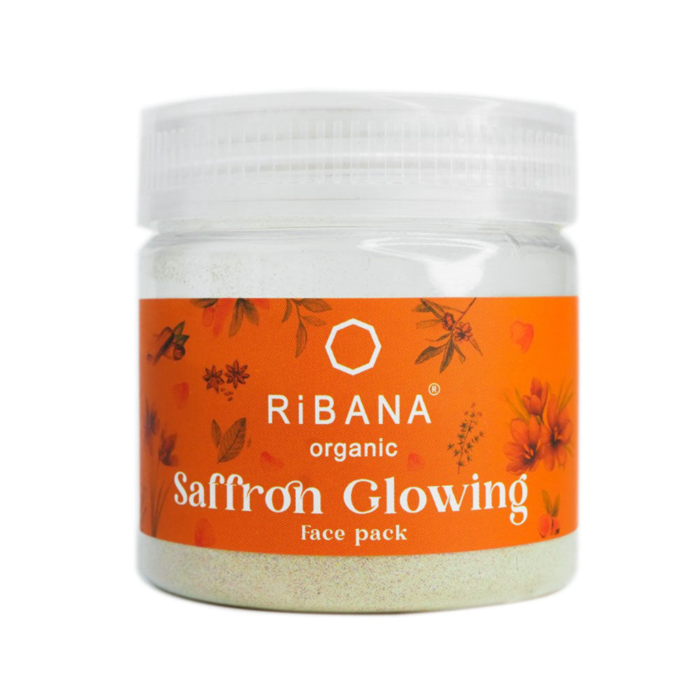 RiBANA Saffron Glowing Face Pack (50gm)