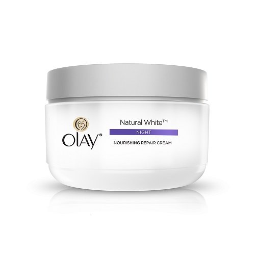 Olay Night Cream: Natural White 7 in 1 Night Cream (50g)