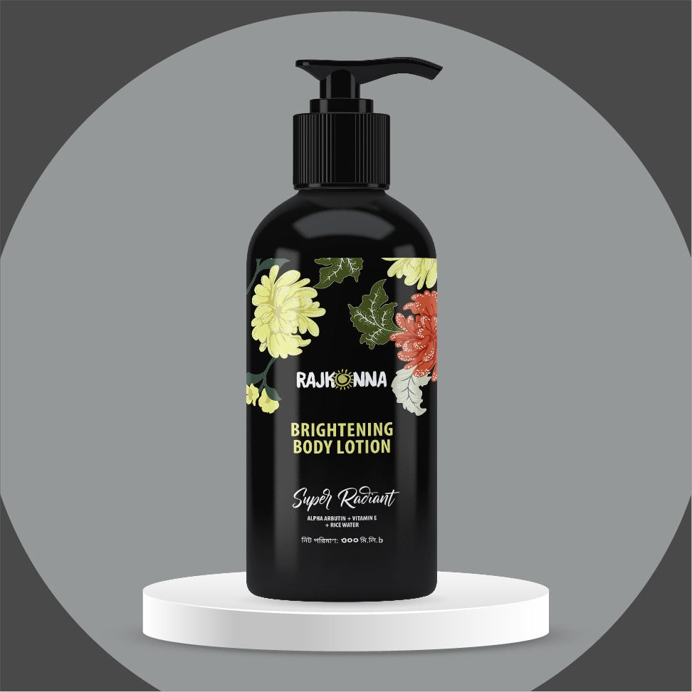 Rajkonna Brightening Body Lotion (Super Radiant) (300ml)