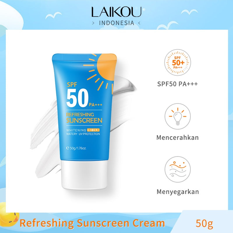 Laikou Refreshing Sunscreen SPF50 PA+++ (50g)