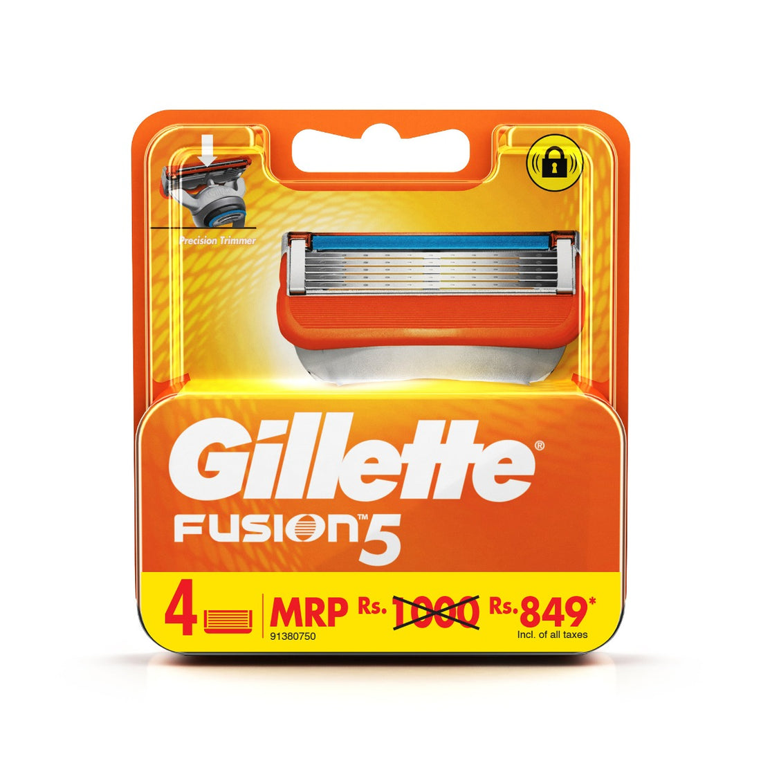 Gillette Fusion Manual Shaving Razor Blades - 4s Pack (Cartridge)