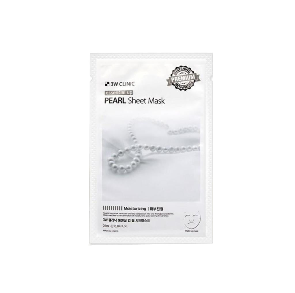 3W Clinic Essential Up Pearl Sheet Mask (25ml)