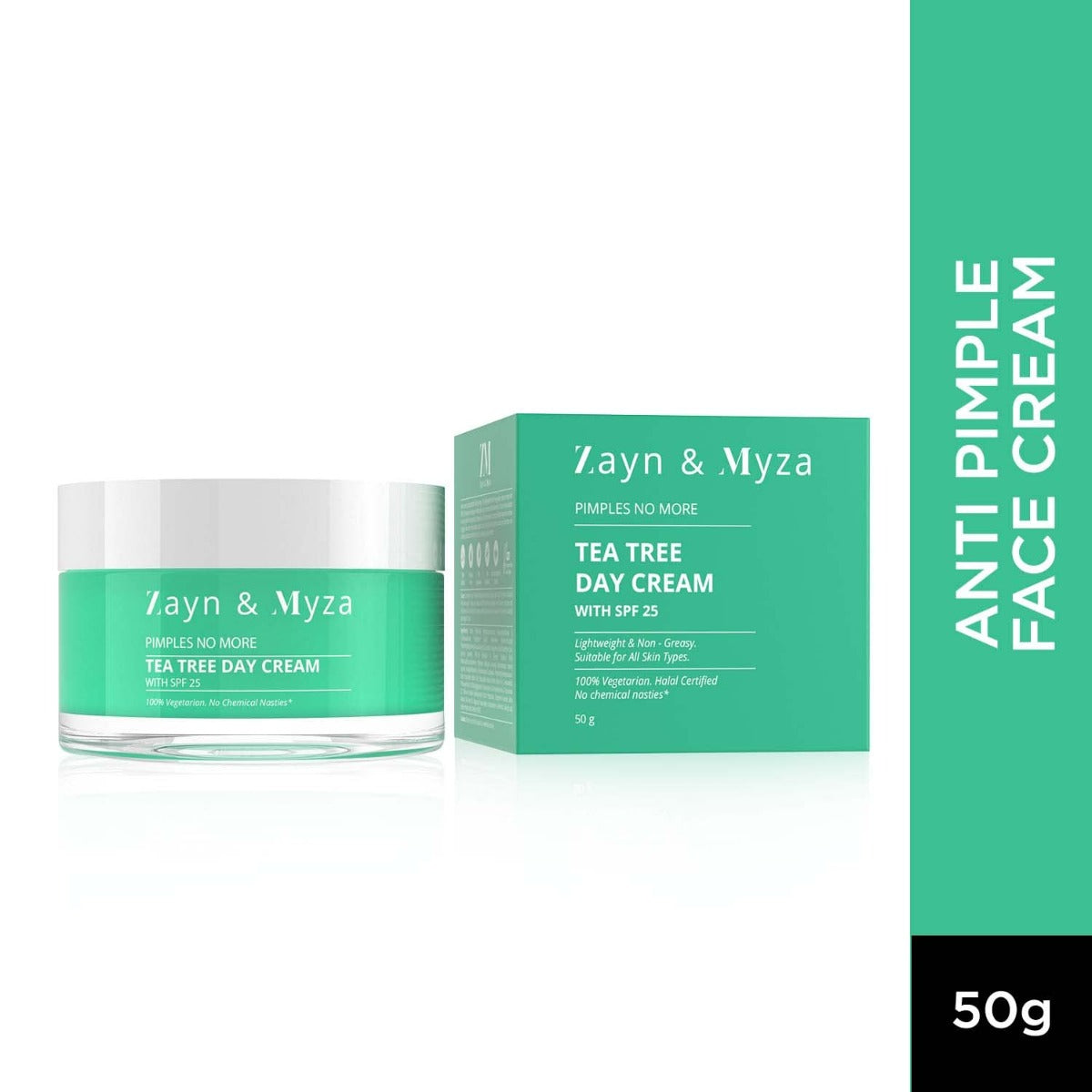 Zayn &amp; Myza Tea Tree Day Cream with SPF 25 (50g)