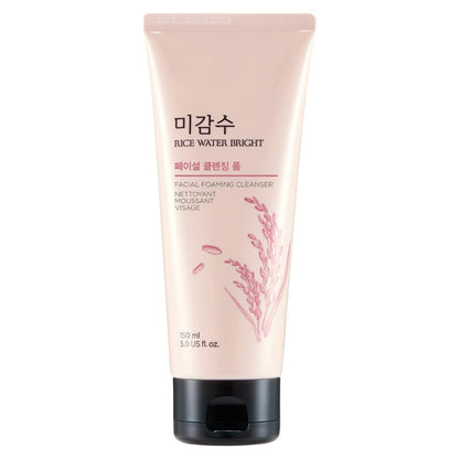 The Face Shop Rice Water Bright Foaming Cleanser (150ml)