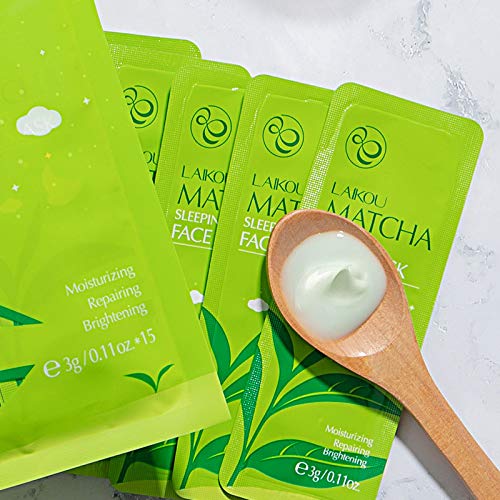 Laikou Matcha Sleeping Face Mask (3g)