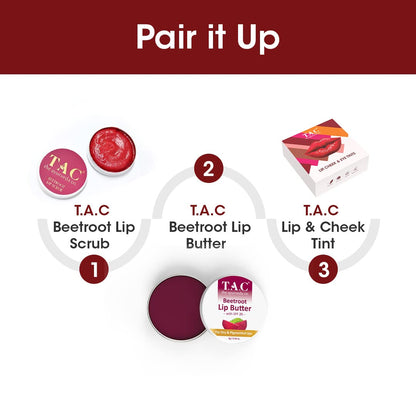 TAC - The Ayurveda Co. Lip Cheek and Eye Tints (12gm)