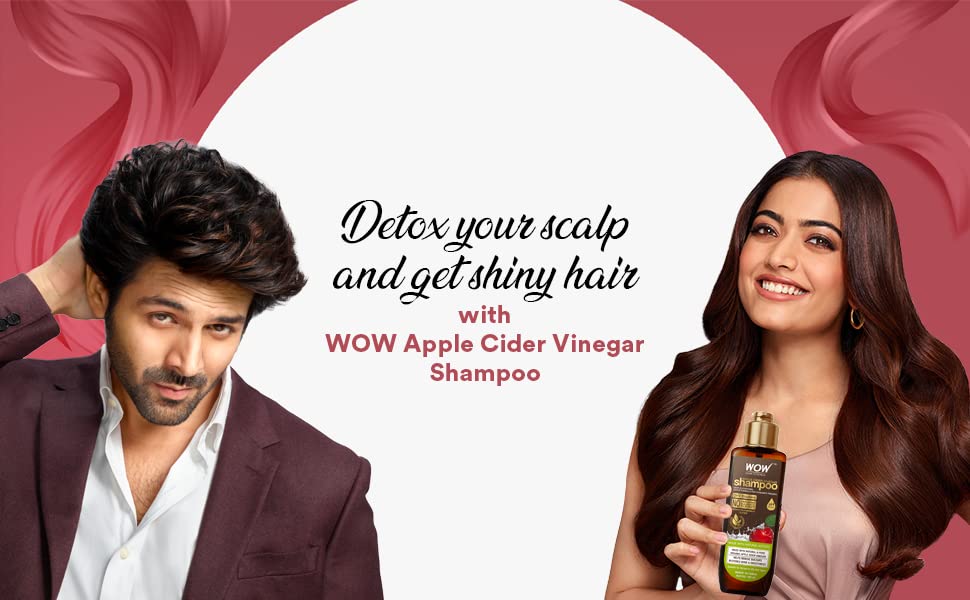 Wow Skin Science Apple Cider Vinegar Shampoo