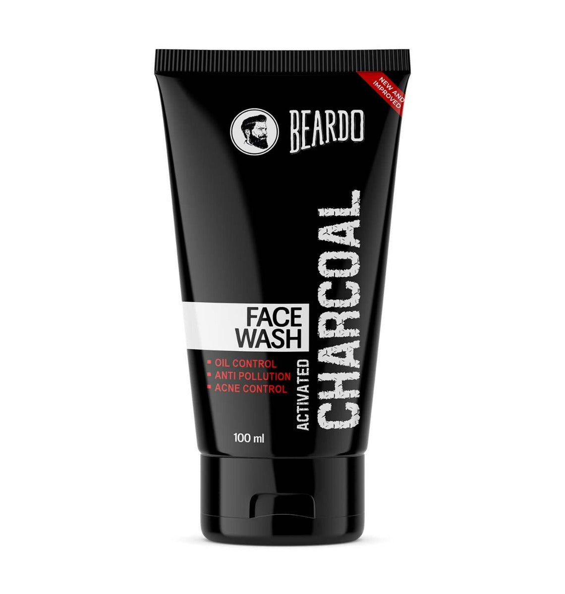 Beardo Activated Charcoal Face Wash (100ml)