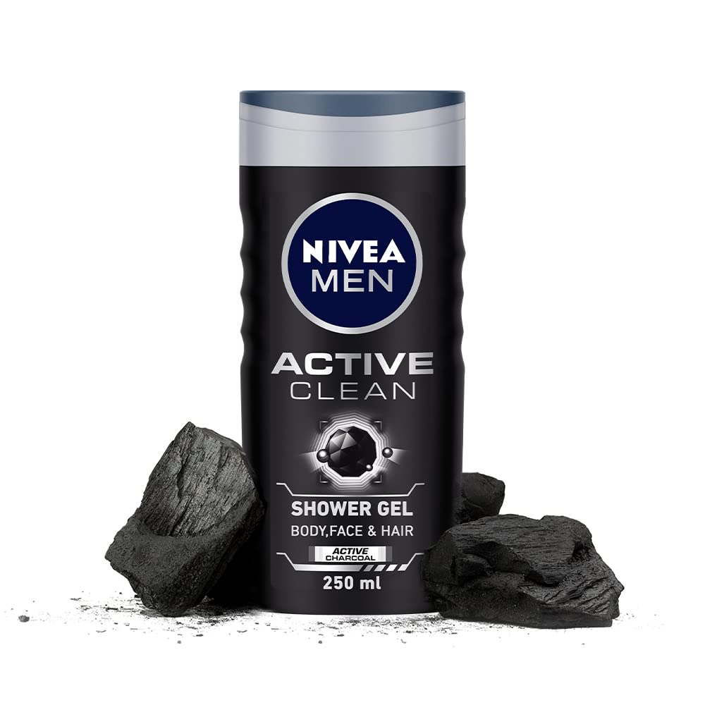 Nivea Men Shower Gel Active Clean (250ml)