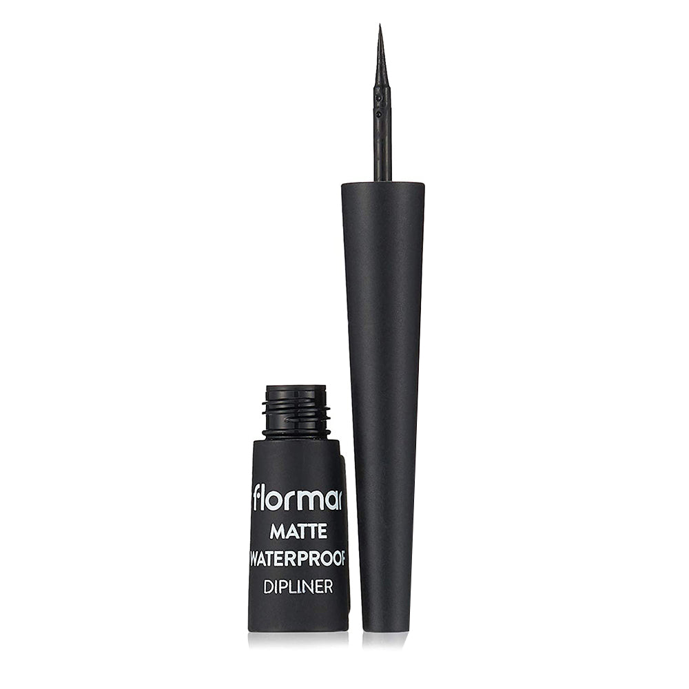 Flormar Matte Waterproof Dipliner (2.5ml) - Black