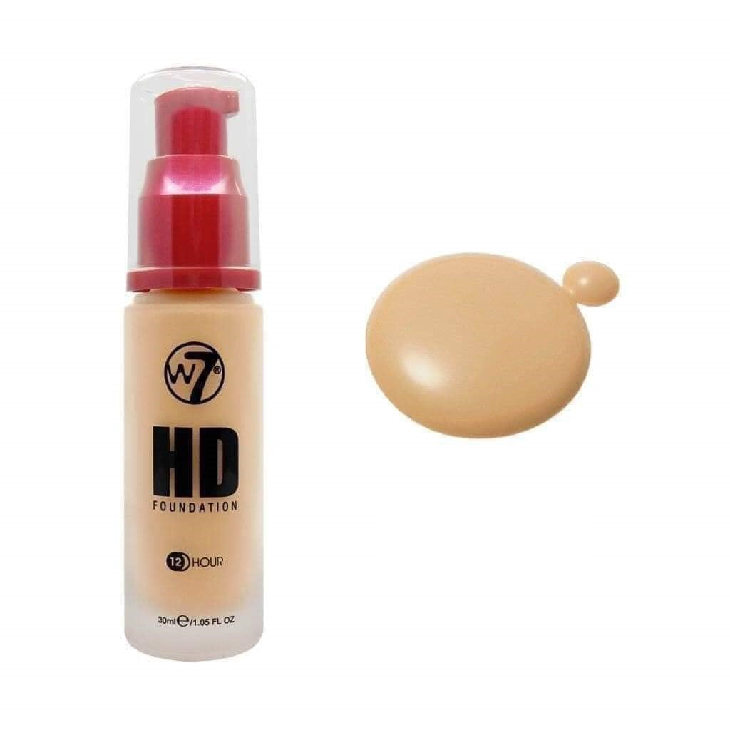 W7 12 Hour HD Foundation (30ml)