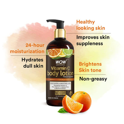 Wow Skin Science Vitamin C Body Lotion (400ml)