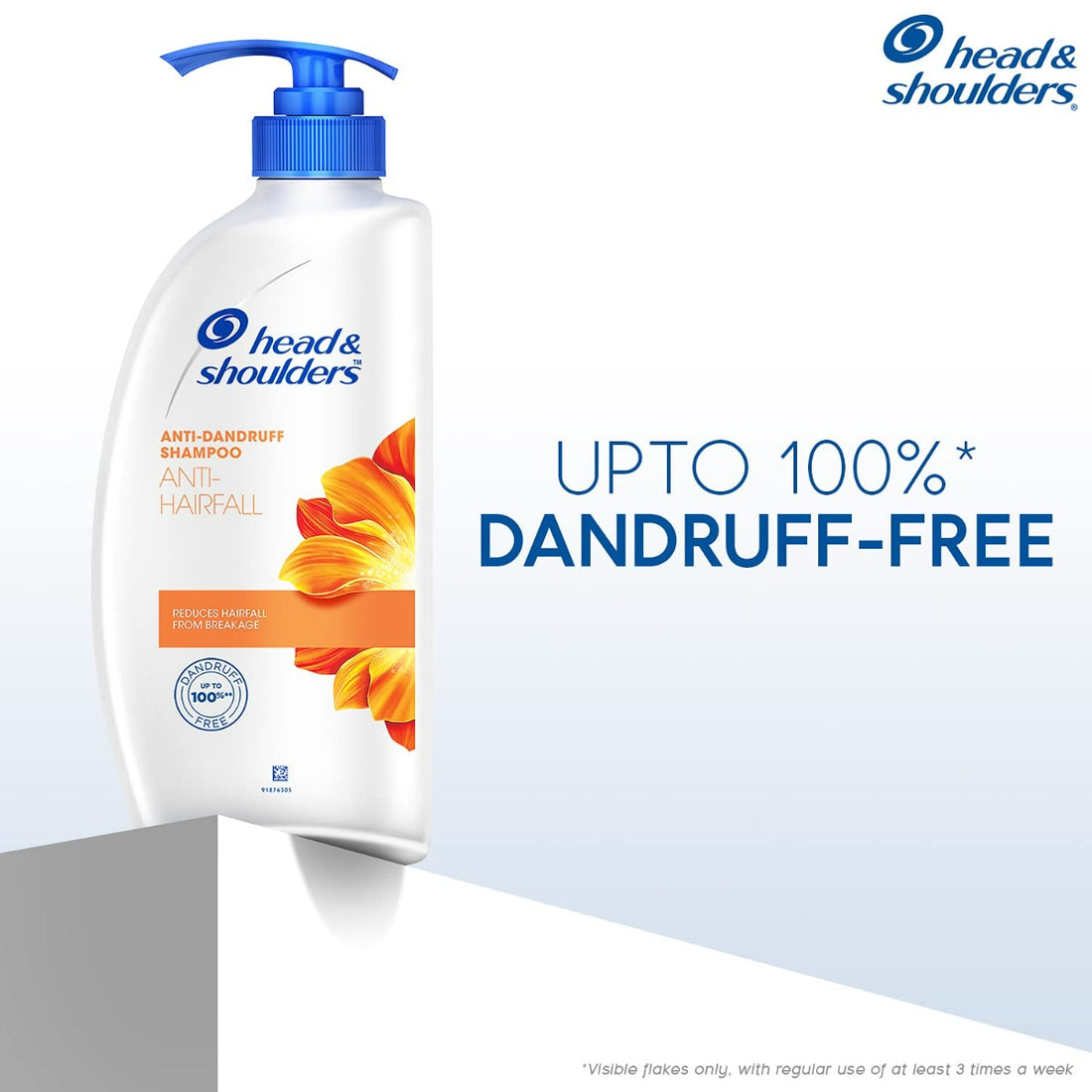 Head &amp; Shoulders Anti-Hairfall Anti-Dandruff Shampoo for Women and Men (650ml)