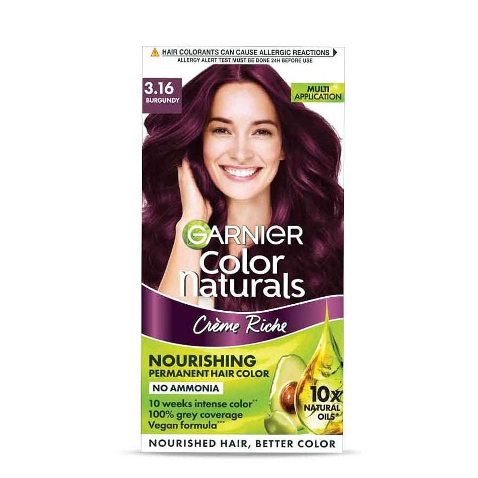 Garnier Color Naturals Shade - 3.16 Burgundy(130ml)