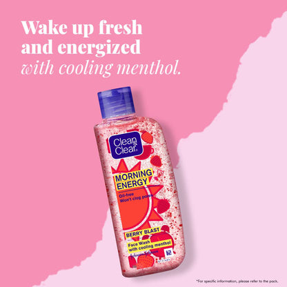 Clean &amp; Clear Morning Energy Berry Blast Face Wash (100ml)