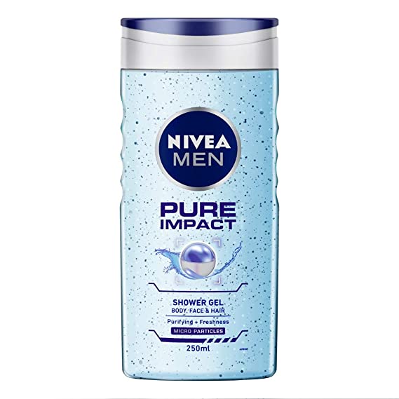 Nivea Men Shower Gel Pure Impact (250ml)