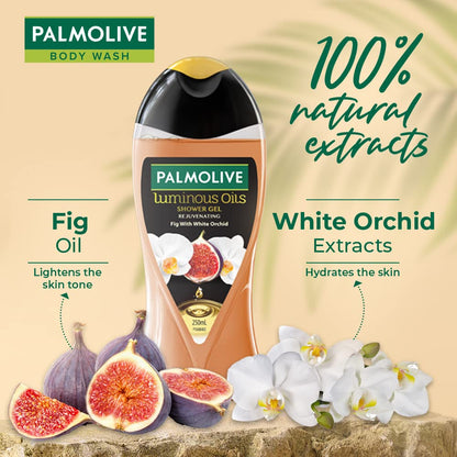 Palmolive Rejuvenating Luminous Oil Shower Gel (250ml)