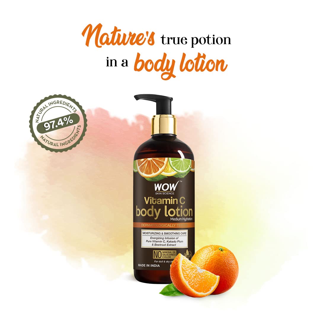 Wow Skin Science Vitamin C Body Lotion (400ml)