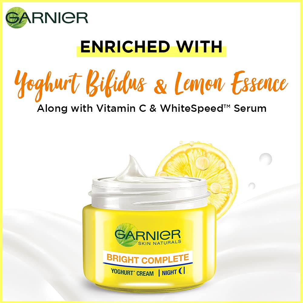 Garnier Bright Complete Vitamin C Yoghurt Night Cream