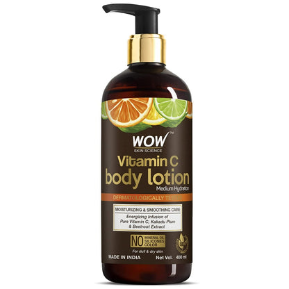 Wow Skin Science Vitamin C Body Lotion (400ml)