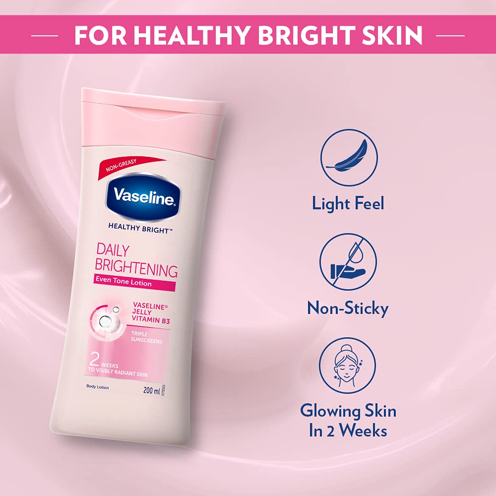 Vaseline Lotion Healthy Bright